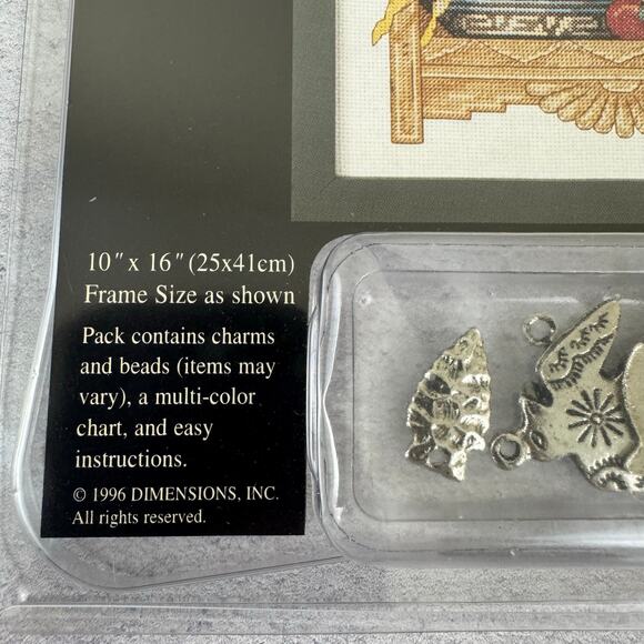Vintage Dimensions Charts & Charms # 72306 Southwest Charm for Cross Stitch 1996 - Picture 4 of 7